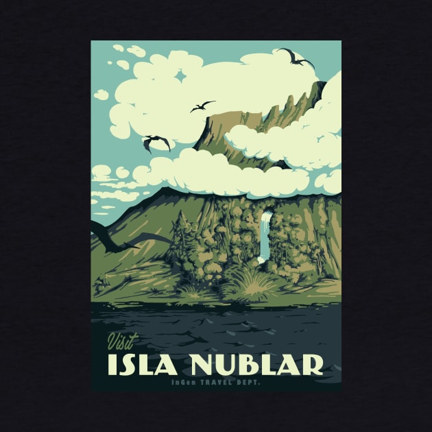 visit isla nublar by mathiole